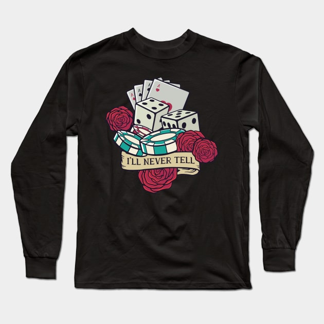 Casino Long Sleeve T-Shirt by 2P-Design